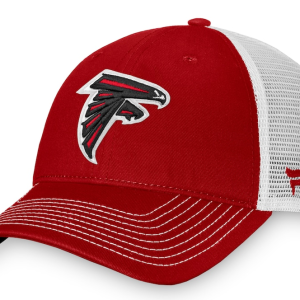Atlanta Falcons Hat Red WhiteFundamental Trucker Snapback