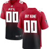 Atlanta Falcons Jersey - Red Nike Alternate Custom Game