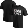 Atlanta Falcons T-Shirt - Black NFL Pro Line by Fanatics Branded Falcons vs. All Y'all