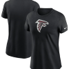 Atlanta Falcons T-Shirt - Black Nike Women's Logo Essential