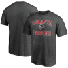 Atlanta Falcons T-Shirt - Heathered Fanatics Branded Victory Arch Charcoal