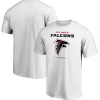 Atlanta Falcons T-Shirt - White Fanatics Branded Team Lockup Logo