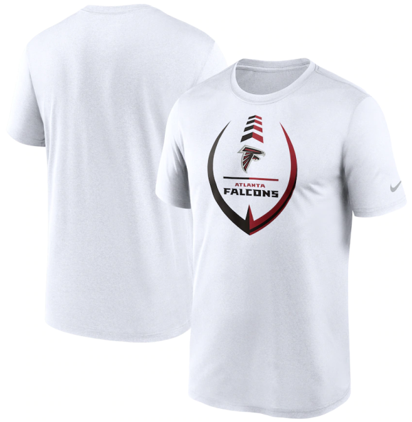 Atlanta Falcons T-Shirt - White Nike Icon Legend Performance