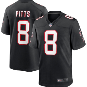 Kyle Pitts Atlanta Falcons Jersey - Black Nike Player Game