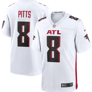 Kyle Pitts Atlanta Falcons Jersey - White Nike Game Player