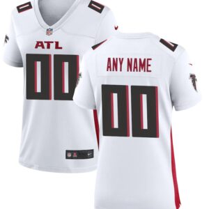 Nike Atlanta Falcons Jersey - White Women's Custom Game